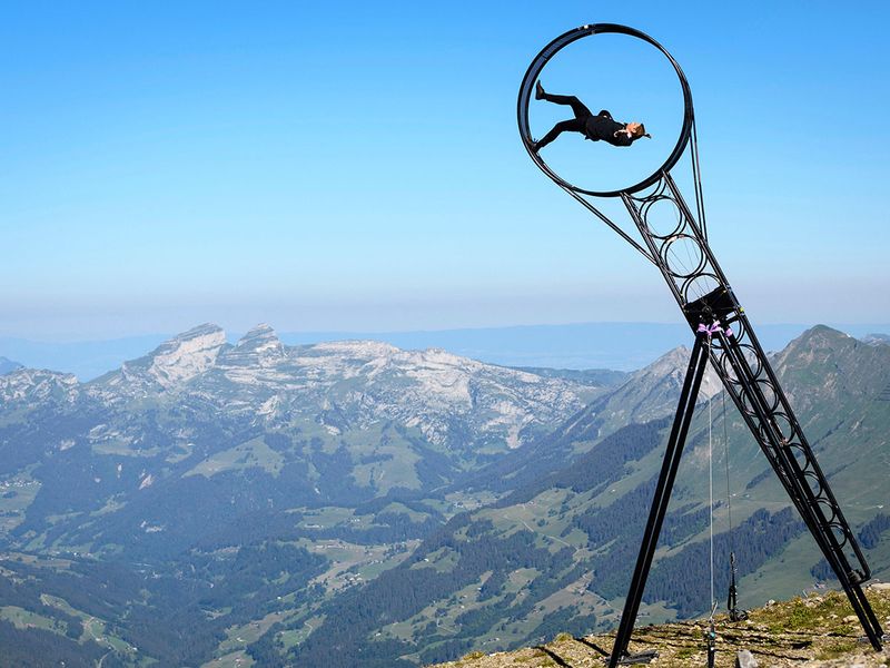 Swiss acrobat