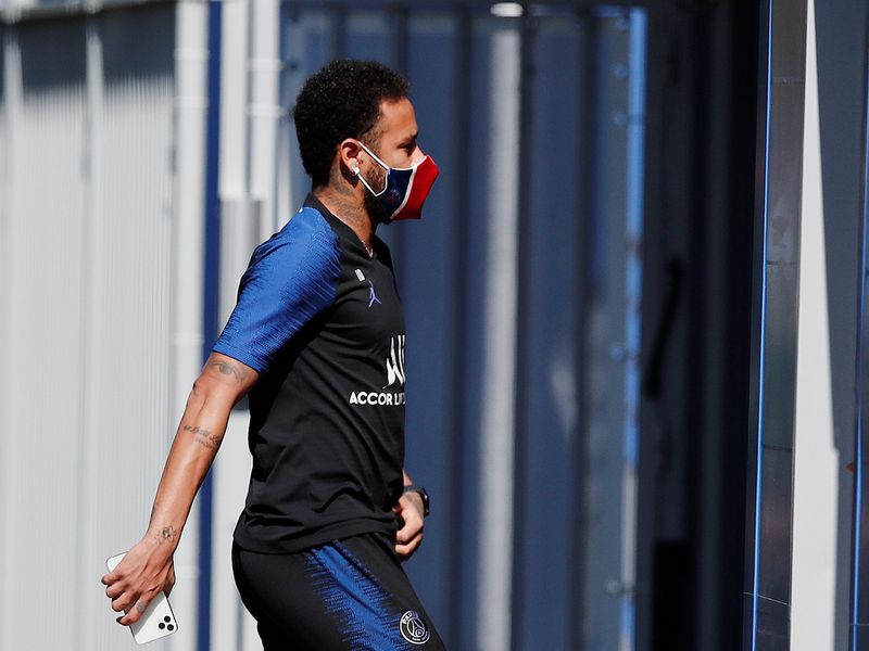 Neyar returns for training at Paris St-Germain