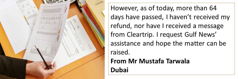 Mustafa T Complaint cleartrip