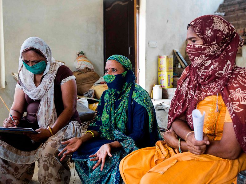 Army of women health workers on India's virus front line