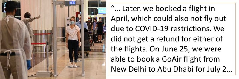 Can my daughter travel from New Delhi from July 2?