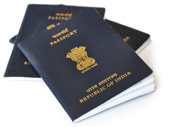 Indian passport 