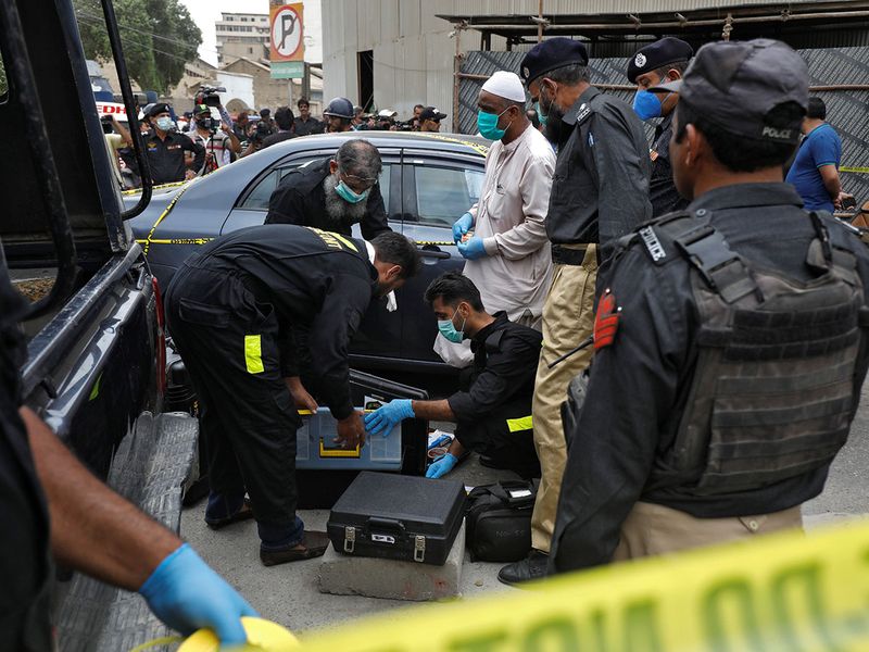 Pakistan Karachi blast