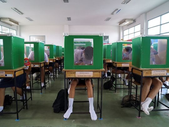 COVID-19 Thailand: Schools reopen with isolated desks, masks - Gulf News