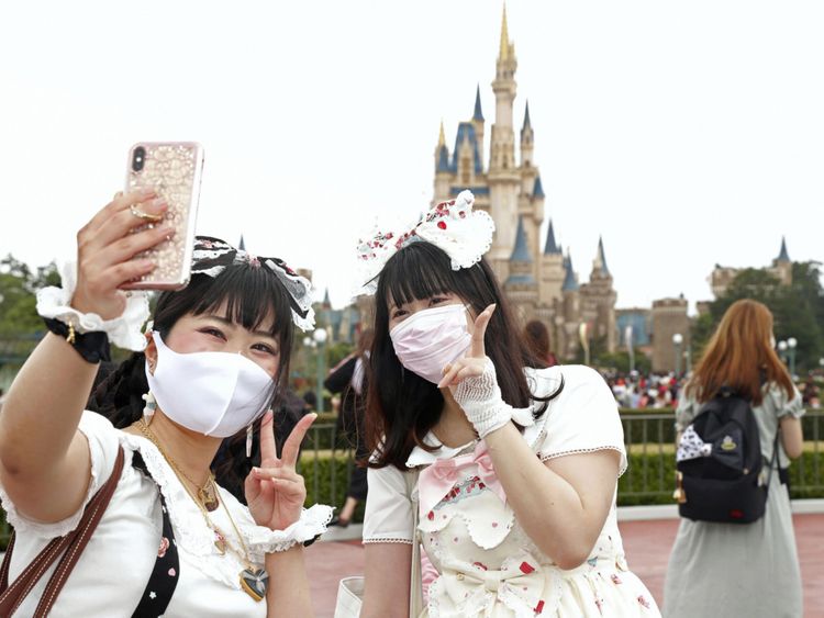 Mickey Mouse fans 'over the moon' as Tokyo Disney reopens