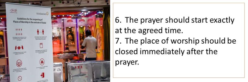 Places of worship reopen guidelines