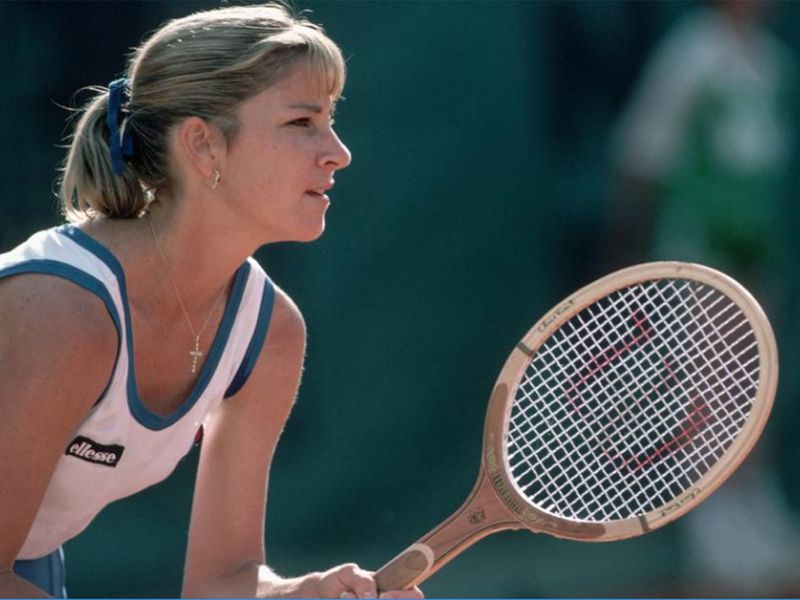 Chris Evert won Wimbledon three times in the 1970s and 1980s