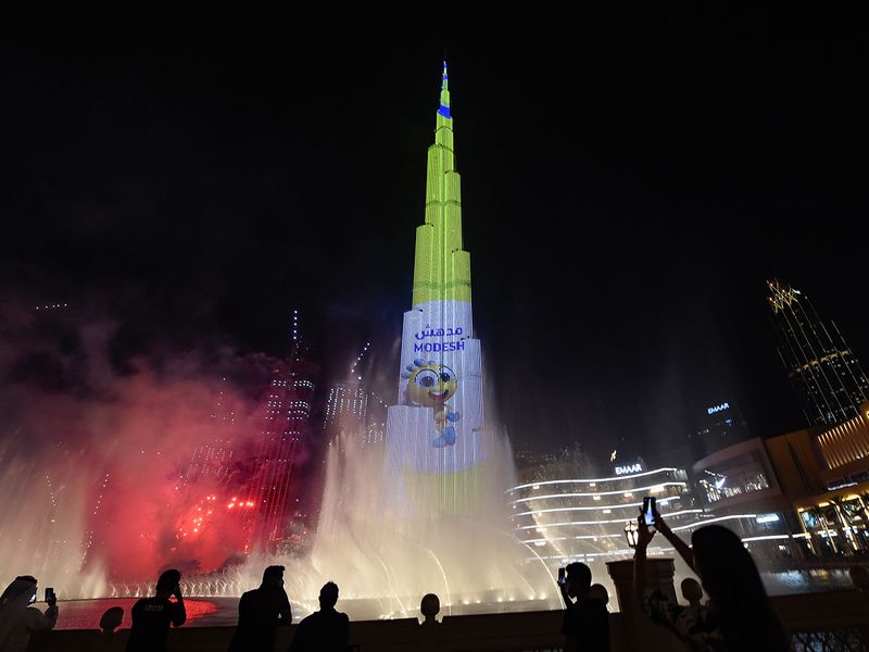 Dubai Summer Surprises official opening ceremony at Burj Khalifa  