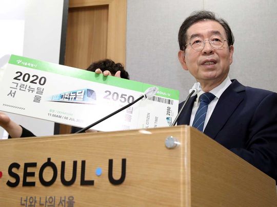 Seoul Mayor Park Won-soon