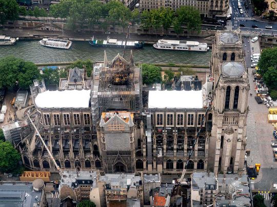  Notre Dame de Paris cathedral France