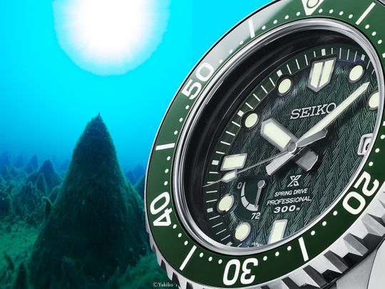 This luxury Seiko Prospex LX diver was inspired by a mysterious underwater  forest! | Lifestyle – Gulf News