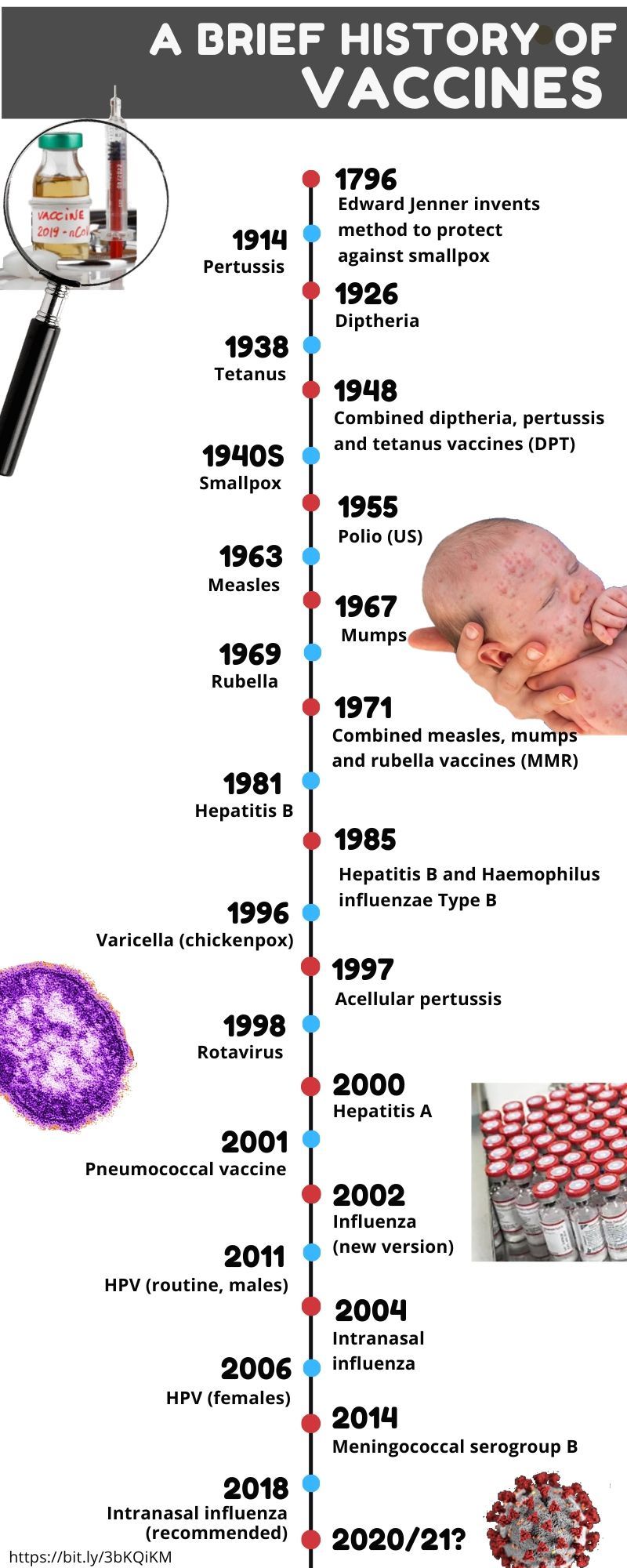 Vaccine brief history timeline