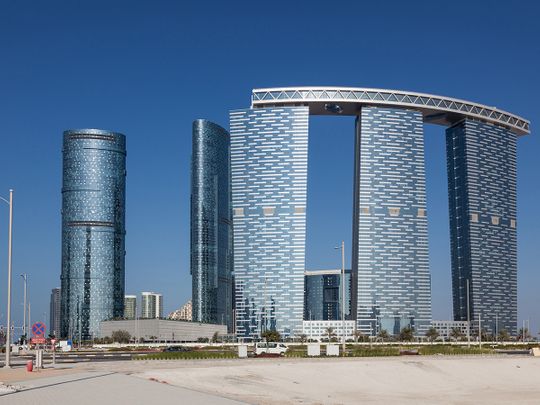 Gate Arc, Sun and Sky Towers, Abu Dhabi