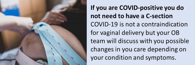 Pregnancy and birth in the time of COVID-19