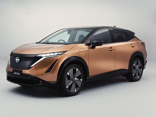 Nissan Ariya electric coupé crossover breaks cover | Auto-news – Gulf News