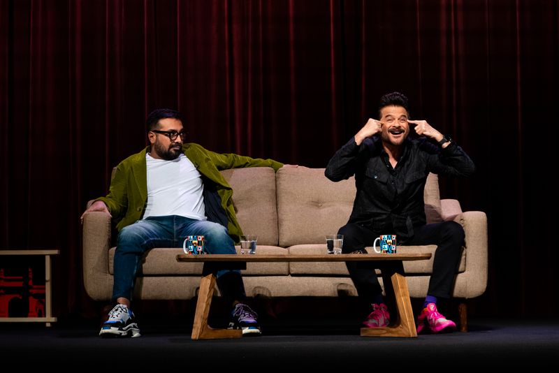 Anurag Kashyap and Anil Kapoor for AK vs AK_Netflix