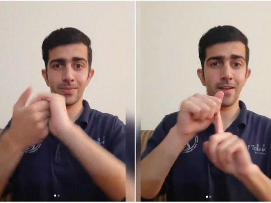 Pakistan's first deaf vlogger