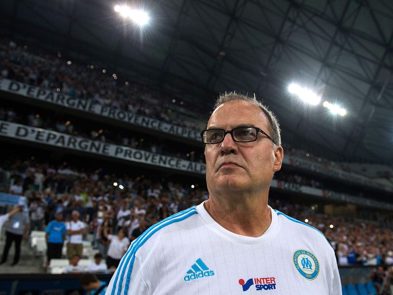 Marcelo Bielsa during his time at Marseille