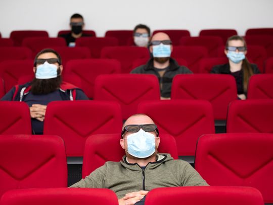 Cinemas in the UAE now follow social distancing during the pandemic