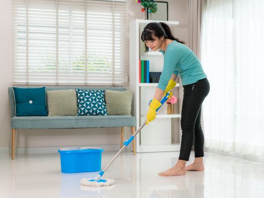 Cleaning mopping