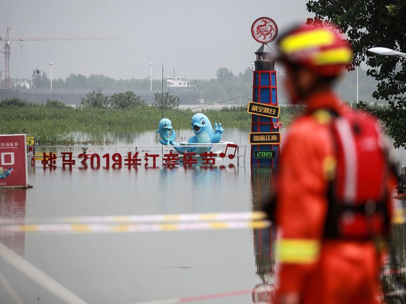 Flood in china