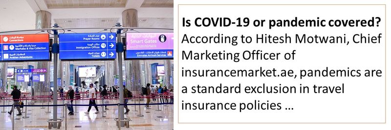 pandemics are a standard exclusion in travel insurance policies