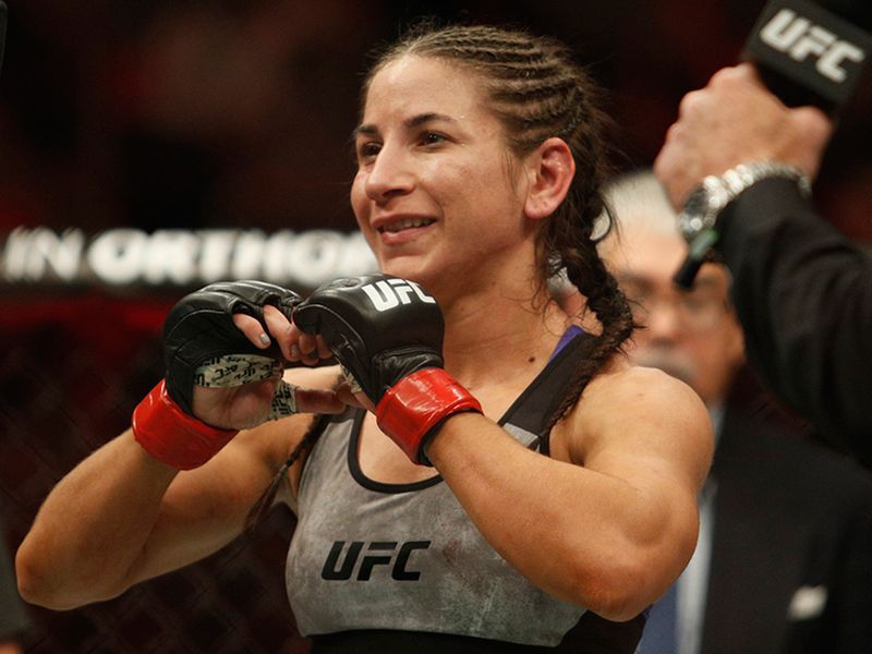 4. Tecia Torres: She might only be ranked No. 11 in the UFC women’s strawweight division but Tecia Torres has a huge following outside the Octagon. Torres has carried her appeal with her during her young MMA career. The Colorado native has always felt education is an important step for her regardless of a future in MMA. Beauty and brains is a deadly combination.