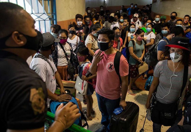 Filipinos stranded due to the coronavirus disease (COVID-19