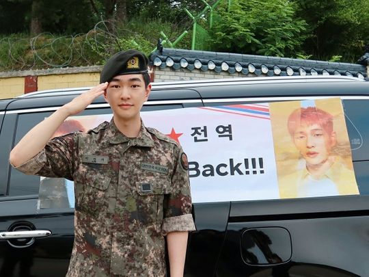 SHINee’s Onew discharged-1595746920552