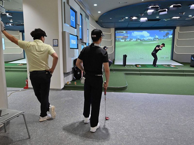 How screen golf got serious in South Korea