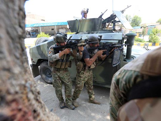 Afghan jail security forces Daesh Jalalabad