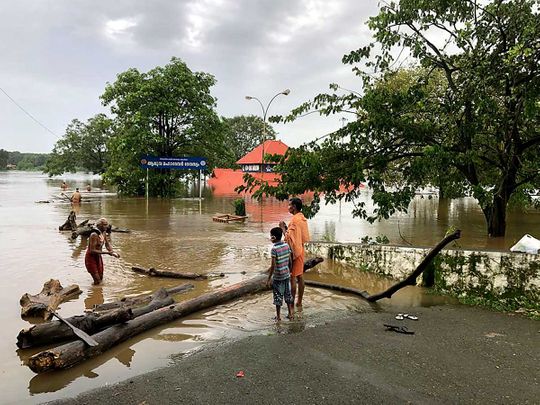 Flood rain Aluva Kerala Kochi