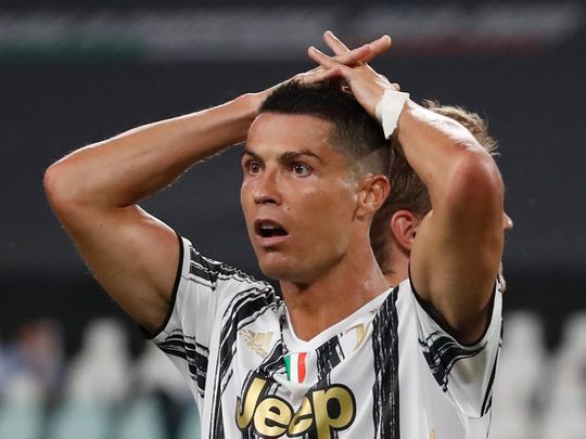 Cristiano Ronaldo could not keep Juventus in the Champions League