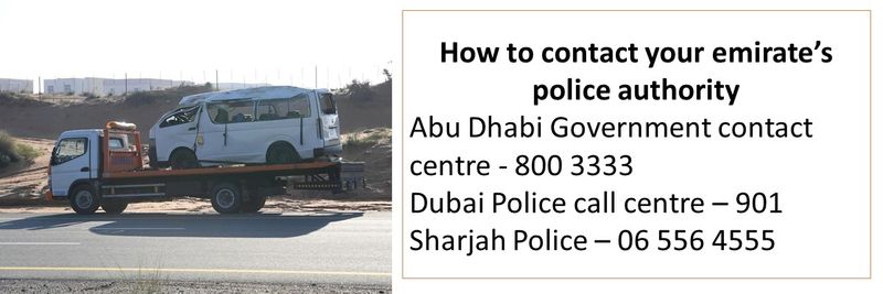 How to contact your emirate’s police authority 