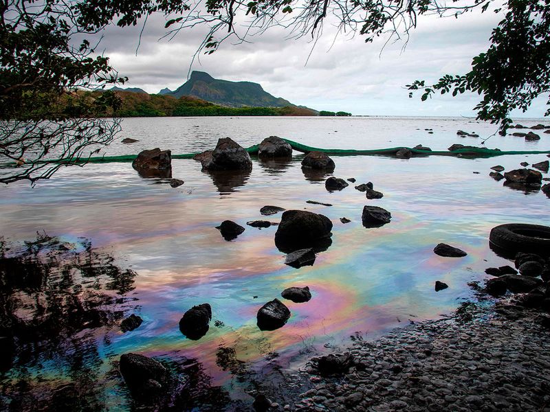 Mauritius oil spill