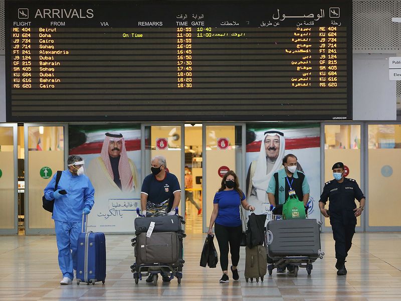 Stock Kuwait airport
