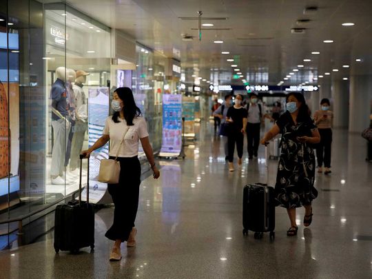 Çin yolcuları havaalanı