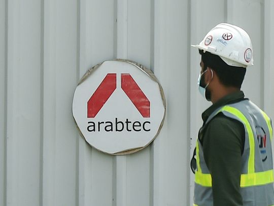 Stock Arabtec properties Dubai