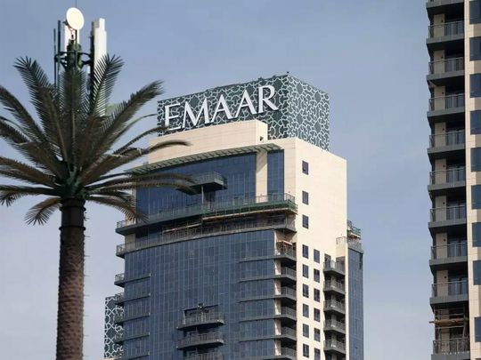 Stock Emaar properties Dubai