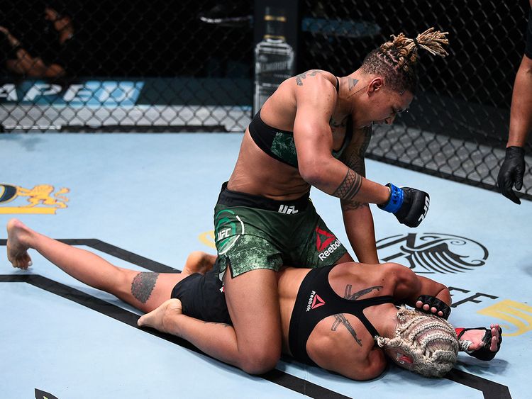 UFC Fight Night: Underdog Shana Dobson pulls off historic upset against  Mariya Agapova | Sport – Gulf News