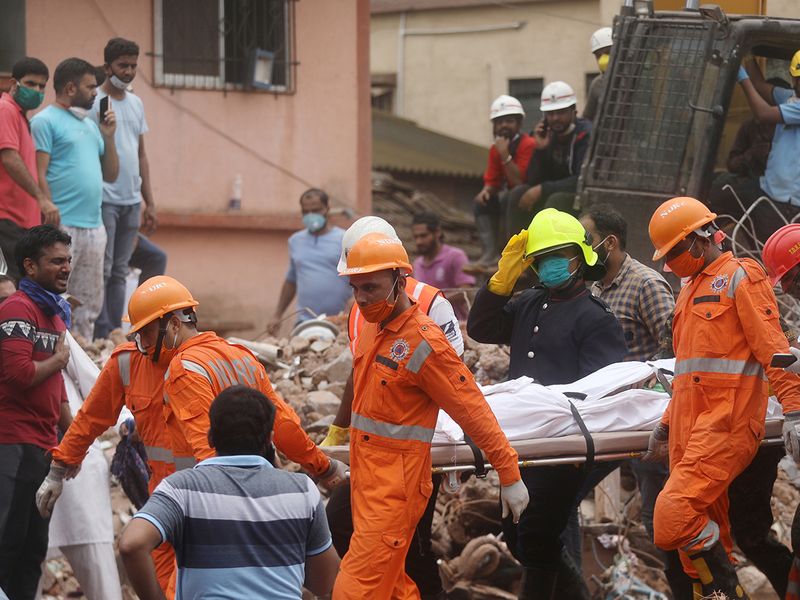Gujarat building collapse: 4 dead, several feared trapped 