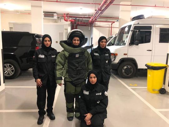 This Emirati Is Dubai Polices First Woman Officer Who Can Defuse Bombs Uae Gulf News 3490