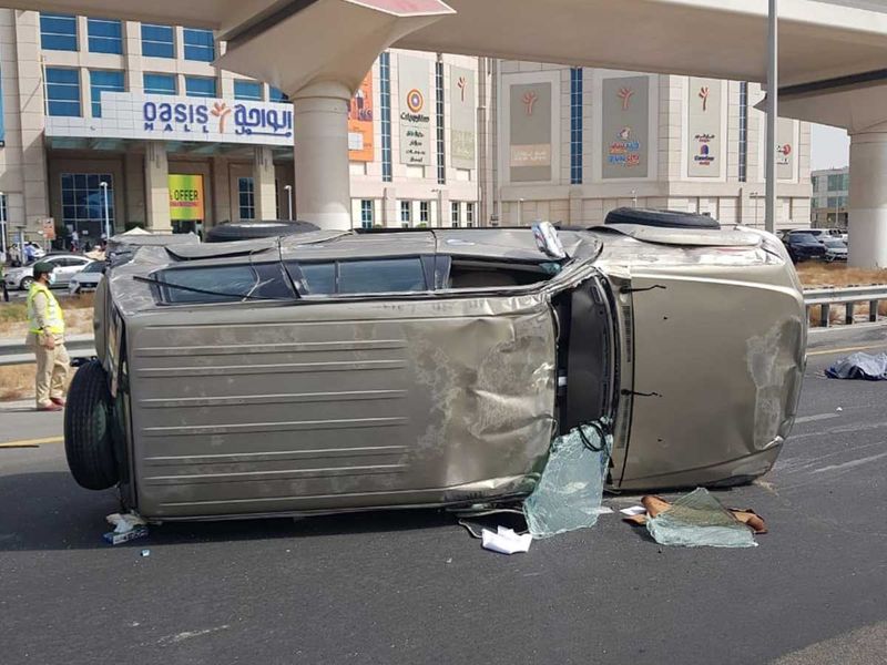 accident in Dubai