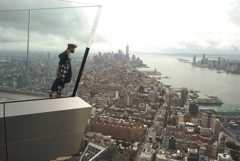 View from the Top: Edge observation deck reopens in New York | News ...