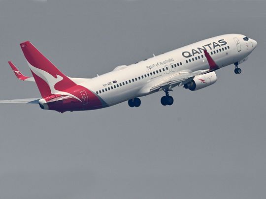 Stock Boeing airlines Qantas