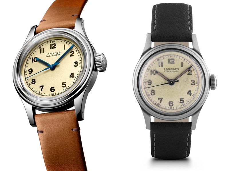 A Longines inspired by a vintage watch made for the French Navy