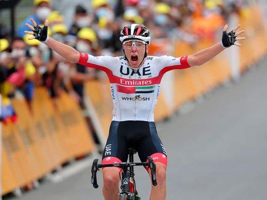 UAE Team Emirates' Tadej Pogacar created history by becoming the youngest rider in 21st century to win Tour stage in the gruelling Tour de France.