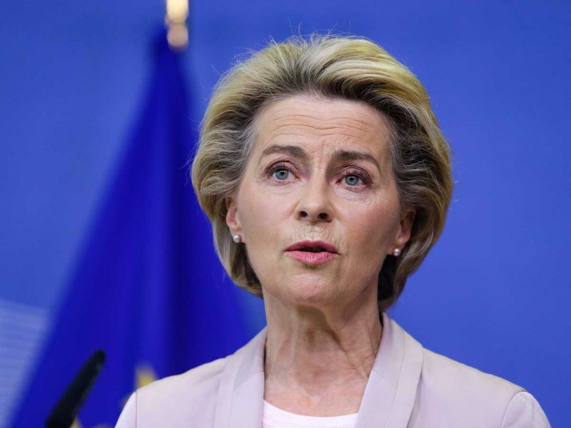 European Commission president Ursula von der Leyen 