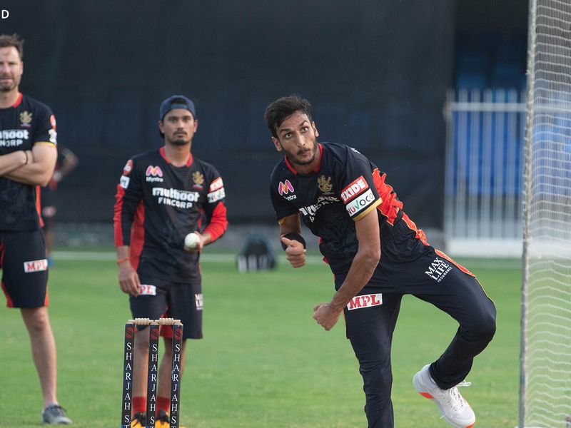 Training for the Royal Challengers Bangalore