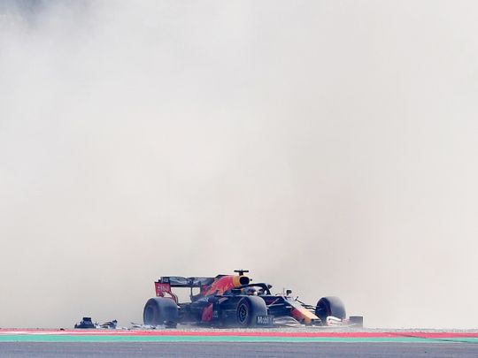 The Tuscan GP was full of incidents